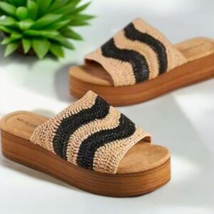 💛▪️Kelsi Dagger▪️ Brooklyn Women's Damien Raffia Sandal Size 9